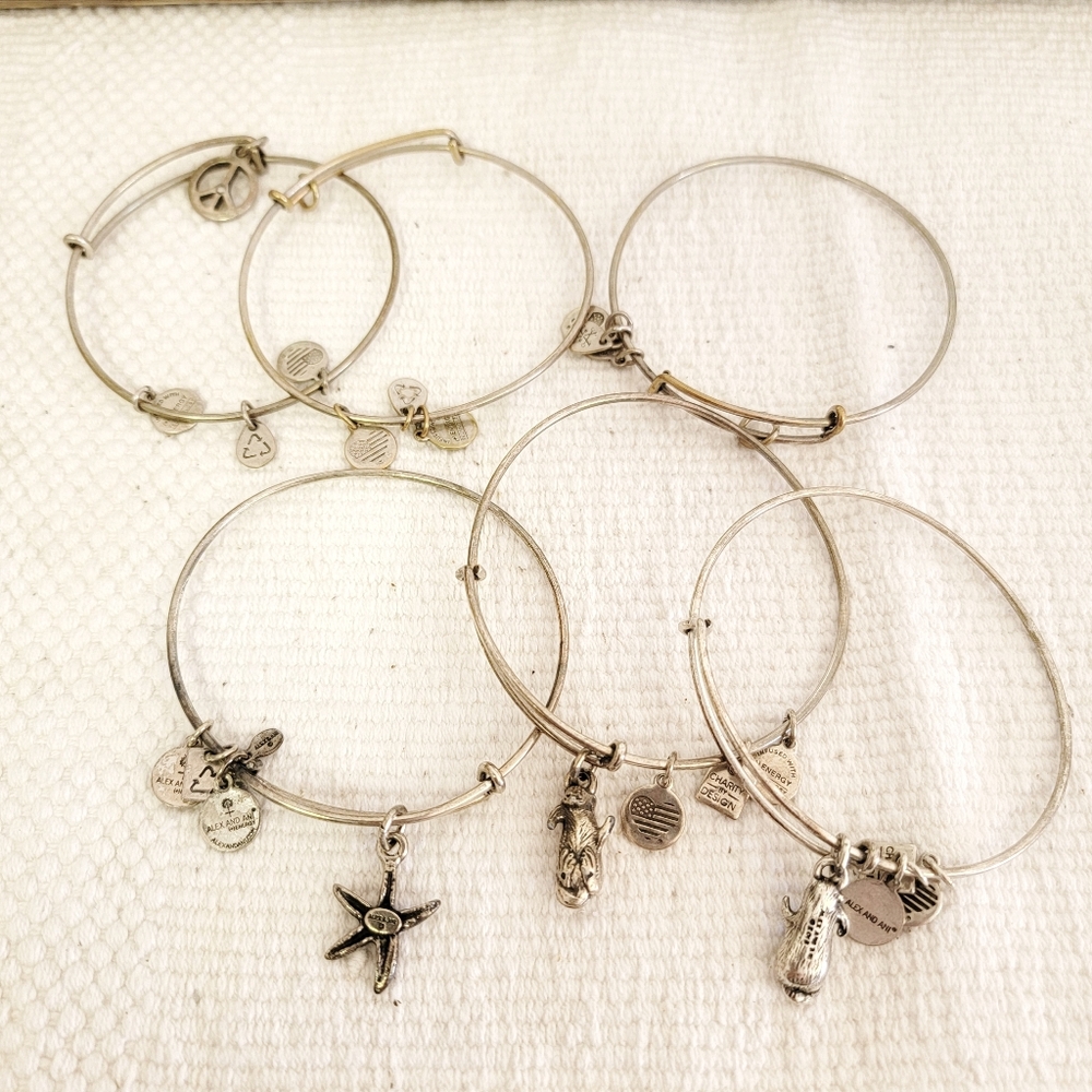 Alex & Ani 18 Bracelet Bundle - Picture 6 of 6